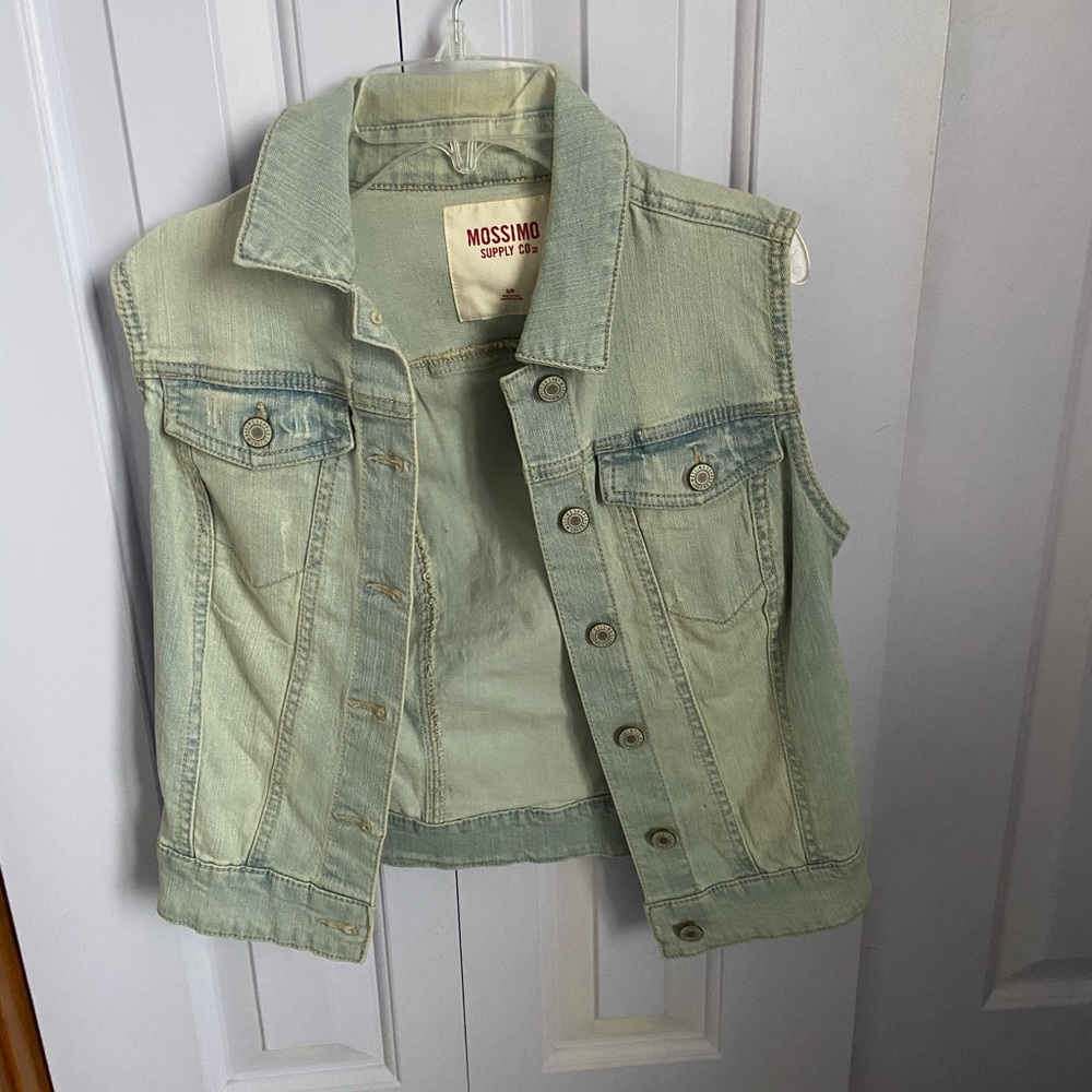 Denim vest